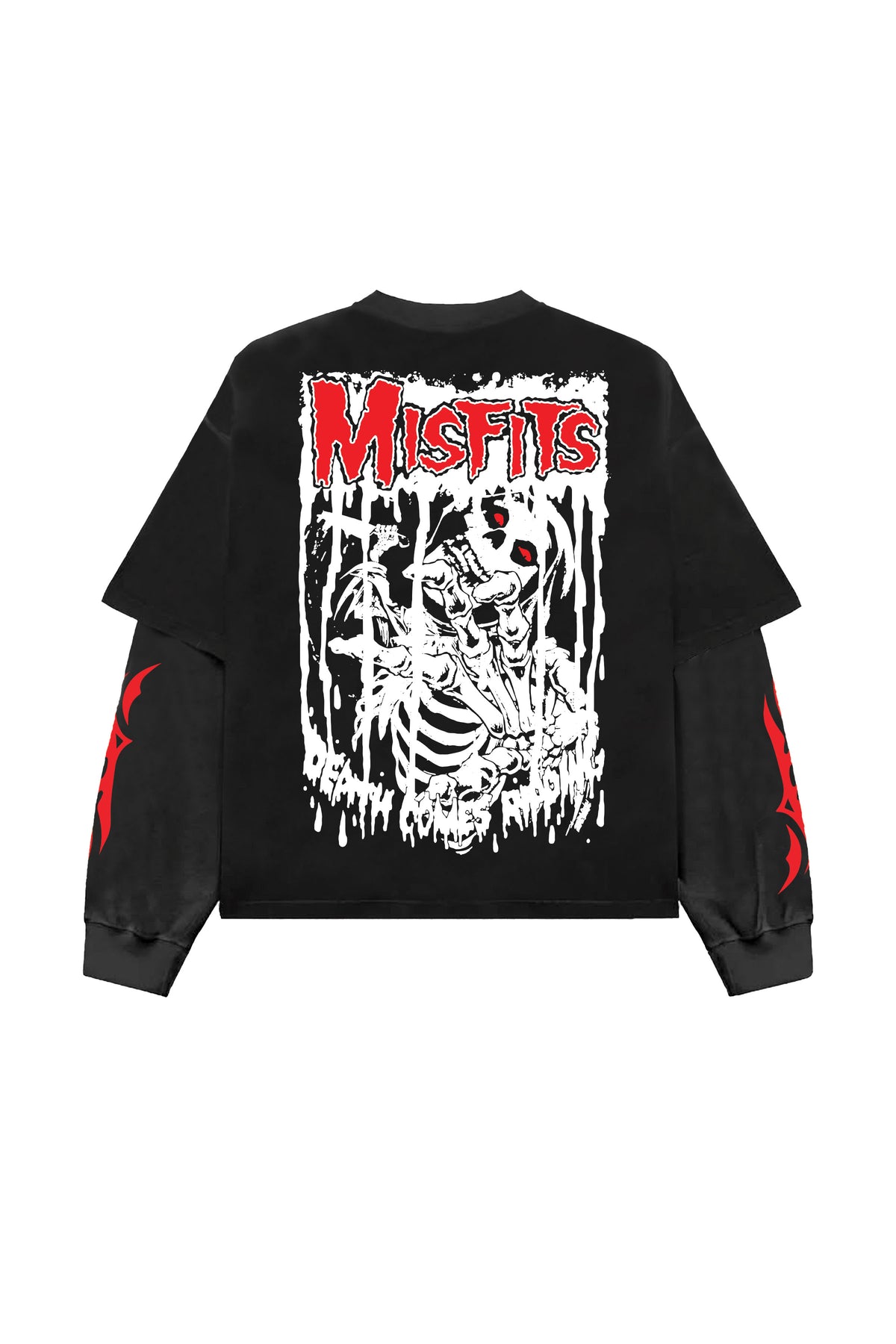 Misfits Designed Oversized Long Sleeve T-shirt