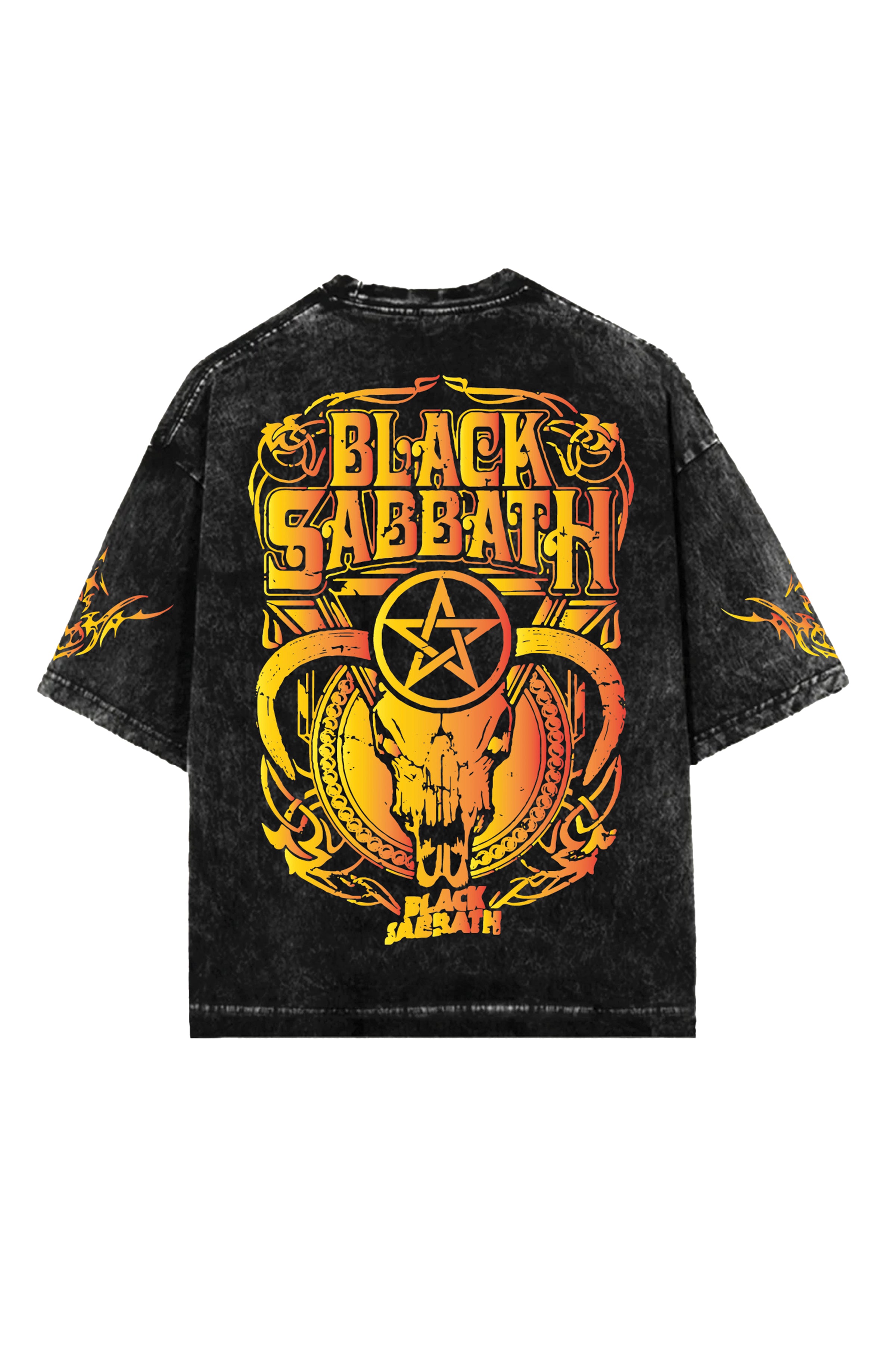 Black Sabbath Designed Oversized T-shirt