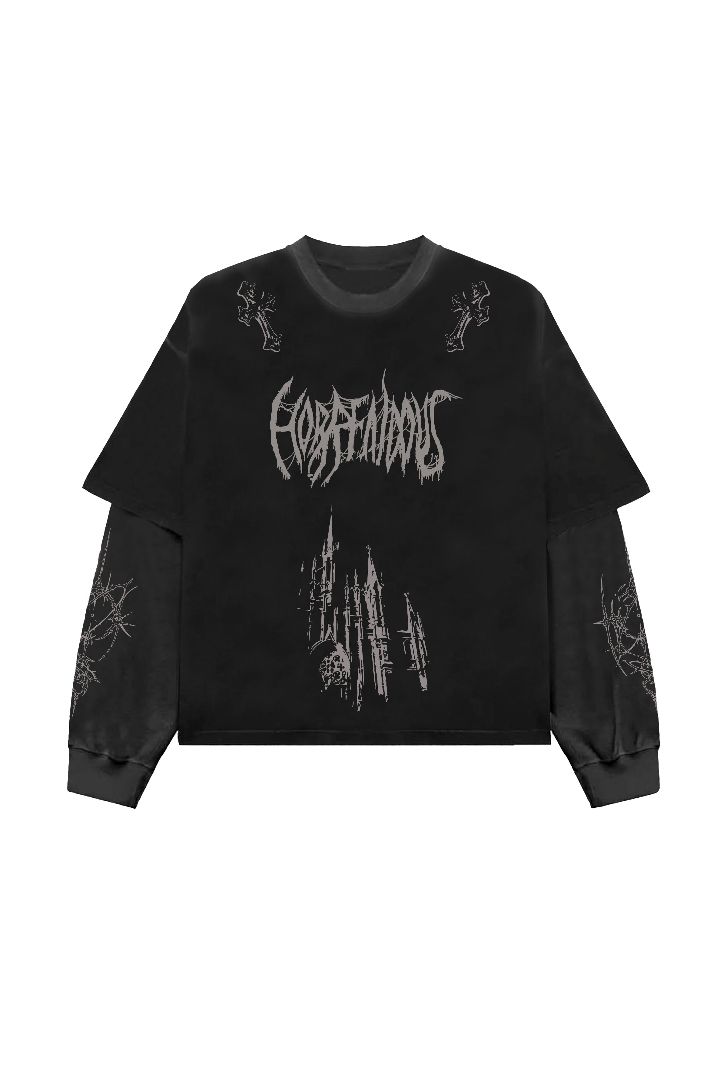Eminent Designed Oversized Long Sleeve T-shirt