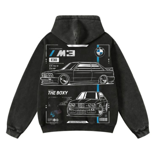 BOXFORM :  DESIGNED OVERSIZED HOODIE