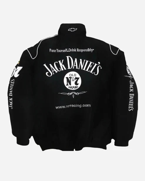 F1 JACK DANIELS PUFFER EMBROIDERY JACKET UNISEX